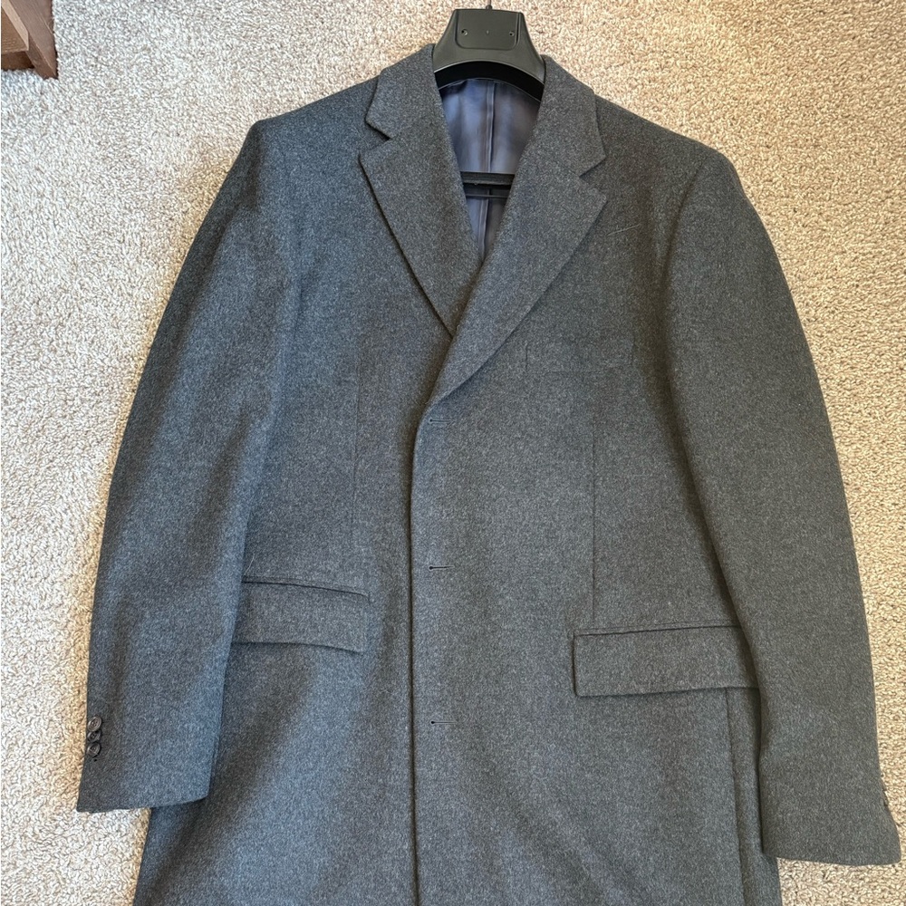 Suitsupply men’s 48 pure wool overcoat